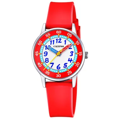 Produktbild von Calypso Kinder Analog Uhr Fashion PUR Armbanduhr rot UK5826/4