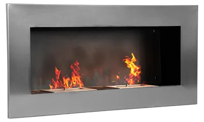 Immagine prodotto di Stufe a bioetanolo Wandhaard - Stufe da incasso - Stufe elettriche a camino - Riscaldamento d'ambiente - Stufe di design