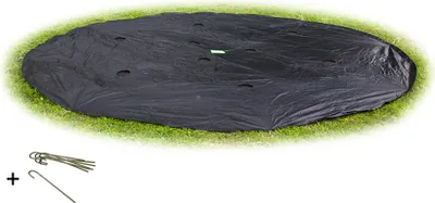 Produktbild von EXIT Bodentrampolin Trampolin Abdeckung ø366cm, Trampolin Schutzhülle, Wetterfest, Rund, Abdeckplane