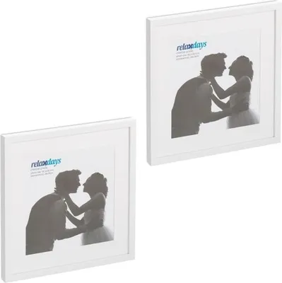 Image de Cadre photo 38,5 x 38,5 cm Lot de 2