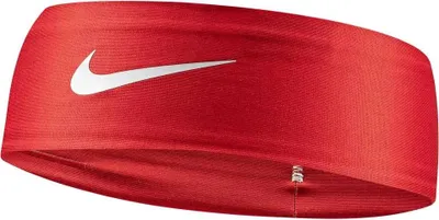 Image de Accessoires Nike : bandeau Dri-Fit Fury Classic rouge  Rouge, taille unique