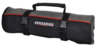 Produktbild von C.K Werkzeug Rolltasche Magma unbestückt mit 30 Taschen rot/ grau
