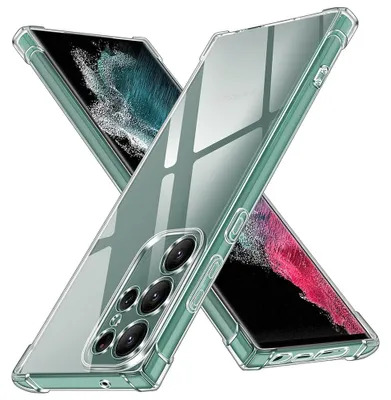 Obrázek produktu pro Techsuit Nárazuvzdorný zadní kryt pro Samsung Galaxy S22 Ultra - Transparentní