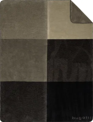 Produktbild von IBENA Wohndecke BUGATTI BL 150x200 cm bunt Decke Kuscheldecke
