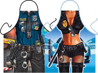 Zdjęcie produktu dla Fartuchy Policjant i Policjantka