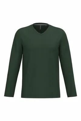 Zdjęcie produktu dla Kariban Męska koszulka z długim rękawem V-neck