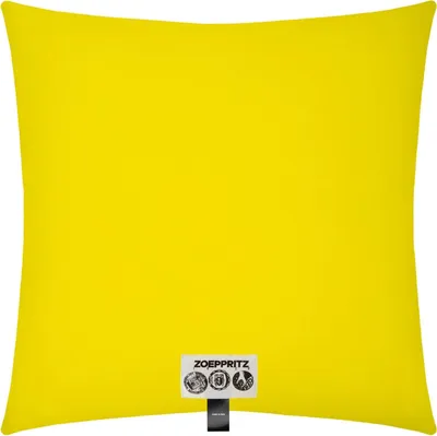 Produktbild von Zoeppritz Kissenhülle Soft-Fleece Farbe yellow Größe 50x50