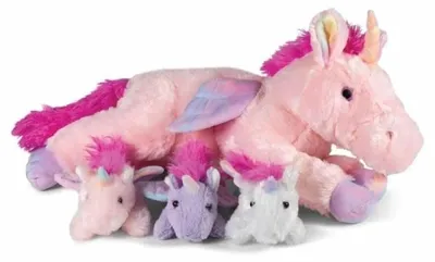 Zdjęcie produktu dla Mama jednorożec z 3 młodymi - Cozy Noxxiez