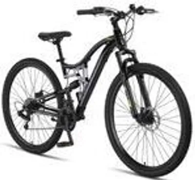Produktbild von Chillaxx Bike Falcon Premium Mountainbike in 24 und 26 Zoll - Fahrrad für Jungen, Mädchen, Damen und Herren - Scheibenbremse- 21 Gang-Schaltung - Vollfederung