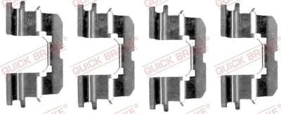 Zdjęcie produktu dla Zestaw montażowy klocków hamulcowych QUICK BRAKE 109-1227