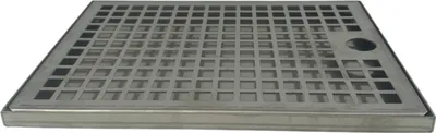 Produktbild von Tropfblech Tropfschale Abtropfblech Tropfkasten BieTal® 23,9x17x1,2cm Edelstahl