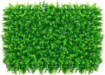 Productafbeelding van Wandpaneel met houtimitatie, grasachtergrond.Bladscherm met klimopbladeren.Rol met grasdecoratie.Grasscherm