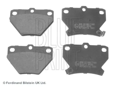 Produktbild von BLUE PRINT Bremsbeläge Satz Hinten für TOYOTA Yaris Schrägheck (P1) ADT342114