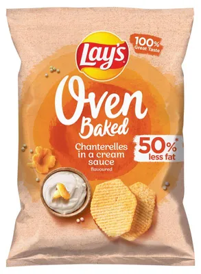Obrázok produktu pre Lay's Pečené chipsy s príchuťou lišiek a smotany, 110 g