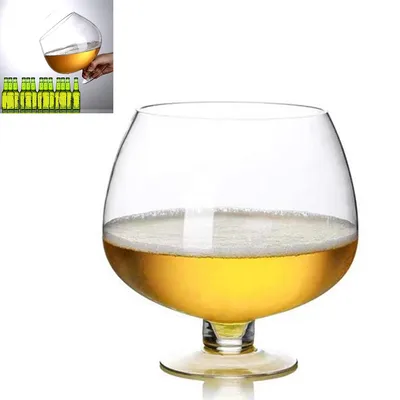 Produktbild von 2000 ml bis 12000 ml Super große Kristallglas-Brandygläser, Cognacschwenker, Bar-Wein-Überraschungs-Trinkgefäße (2000 ml)