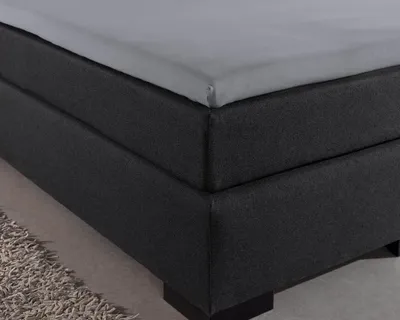 Immagine prodotto di Coprimaterasso in cotone 100%, assorbente e termoregolatore, per topper standard da 10 a 12 cm, colore grigio, dimensioni 160 x 220 cm