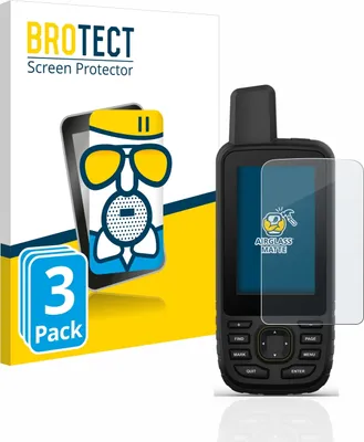Produktbild von 3x BROTECT Entspiegelungs Schutzglas für Garmin GPSMAP 67 Schutzfolie Panzer Folie Glas Display Schutz matt