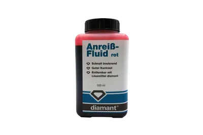 Produktbild von Diamant Anreiß-Fluid 500ml rot