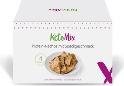 Image de Nachos protéinés KetoMix - bacon | 4 portions, 120 g