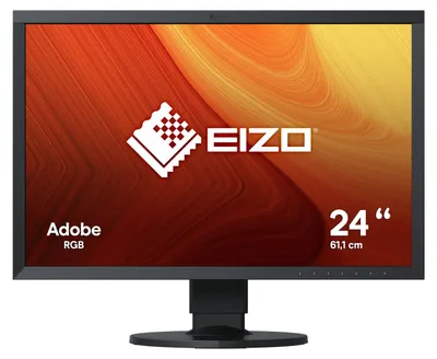 Produktbild von EIZO CS2420-Photo, 61,2 cm (24.1"), 1920 x 1200 Pixel, WUXGA, LED, 15 ms, Schwarz