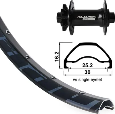 Produktbild von XLC V-Rad 29" FW-A02 6-Loch..szTA 15 110mm