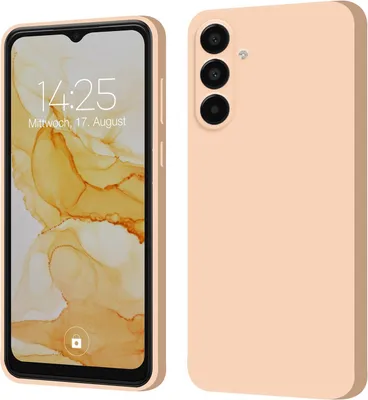 Produktbild von Hülle für Samsung Galaxy A16 / A16 5G Case Cover Bumper Silikon Softgrip Schutzhülle Farbe: Rosa