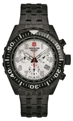 Produktbild von Swiss Alpine Military Herren Armbanduhr Chrono 44mm 10ATM 7076.9172