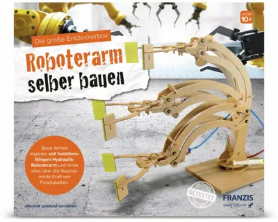 Produktbild von FRANZIS Roboterarm selber bauen