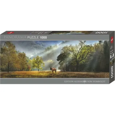 Image de puzzle panoramique 1000 pièces - Edition Humboldt : Morgengruß
