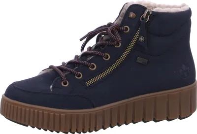 Produktbild von Rieker Schnür-,Zug-u.Schnallenstiefel in blau, Gr. 39