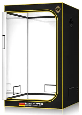 THE GROW EDELWEISS PRO 90 × 90 × 180 cm – Hauptansicht