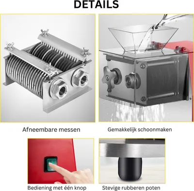 Obrázok produktu pre Krájač – univerzálny krájač – krájač mäsa – univerzálny krájač – krájač mäsa pre domácnosť
