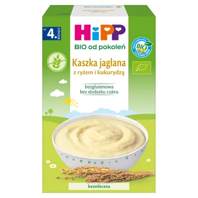 Produktbild von HippBuchweizenbrei mit Reis und Mais nach 4 Monaten 200 G