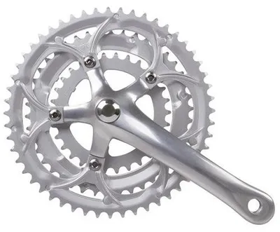 Image de M-Wave Manivelle Race Triple 52 42 30t Alu 8V (113 mm)