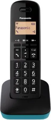 Zdjęcie produktu dla Panasonic KX-TGB610JT, Telefon analogowy/DECT, Zestaw słuchawkowy bezprzewodowy, 50 wejścia, Nazwa i identyfikacja dzwoniącego, Czarny, Niebieski