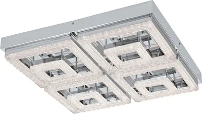 Zdjęcie produktu dla EGLO Fradelo, LED, Niewymienialne źródło światła, 3000 K, 1250 lm, IP20, Chrom, Przezroczysty