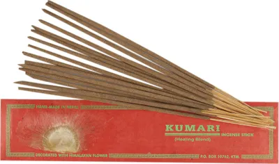 Produktbild von Handmade Räucherstäbchen aus Nepal, Himalayan Flower Incense - Kumari, Rot, 22,5*5*0,3 cm, Räucherstäbchen aus Tibet, Nepal