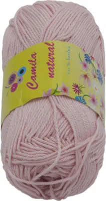 Obrázok produktu pre Priadza CAMILA prírodná - 50g / 125 m - staroružová