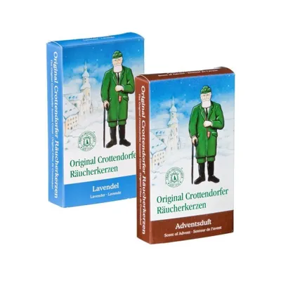 Obrázok produktu pre Originálne Crottendorfer - Sada 2 vonných sviečok - adventná vôňa a levanduľa