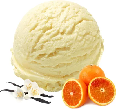 Zdjęcie produktu dla Waniliowe lody pomarańczowe w proszku 10 kg