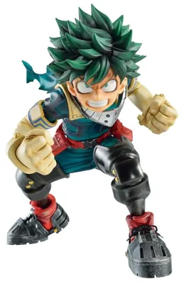 Produktbild von Izuku Midoriya-Figur aus "My Hero Academia", 18 cm