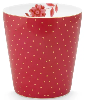 Produktbild von PIP STUDIO Royal Dots dark pink Becher ohne Henkel 0,23 l