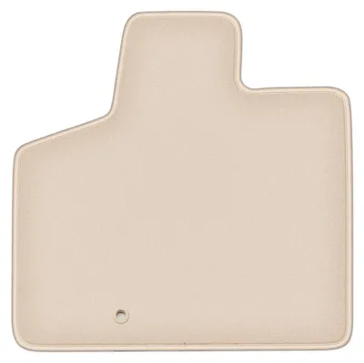 Produktbild von DURBAN Beige Velours-Fahrerfußmatte für Chrysler Town&Country IV Minivan (2008-2016)