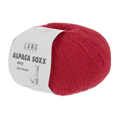 Produktbild von Lang Yarns - Alpaca Soxx 4-fach/4-PLY 0060 rot