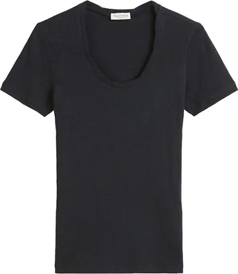 Produktbild von T-shirt, deep round neck twisted 888 deep night blue Größe L