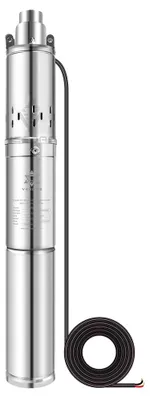 Image de Pompe pour puits profonds, à courant continu, sans balais, pompe submersible, 750W, 48V-72V, profondeur maximale 100 mètres