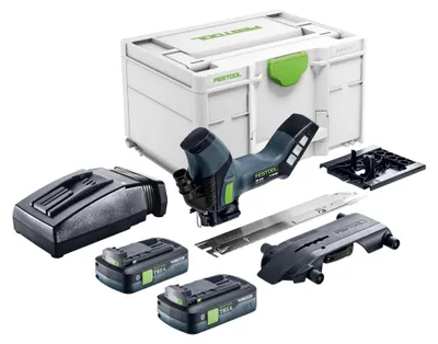 Produktbild von Festool ISC 240 EB-Basic Akku Dämmstoffsäge 18 V 240 mm + 2x Akku 4,0 Ah + Ladegerät + Systainer