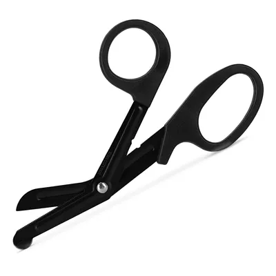 Produktbild von 4FIZJO Kinesiotaping-Schere aus Edelstahl, mit Teflonbeschichtung, für Kinesiotapes und Bandagen