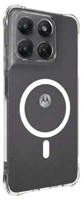 Productafbeelding van Avizar, beschermhoes voor Motorola Moto G37 en G37 Power, schokbestendig, magnetisch versterkt, transparant