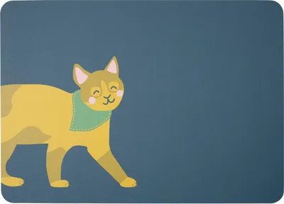Zdjęcie produktu dla Podkładka pod talerz ASA Coppa Kids z kotem Kasimirem, 46 x 33 cm